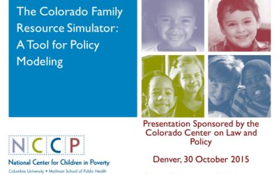 The Colorado Family Resource Simulator: A Demonstration (PowerPoint presentation)