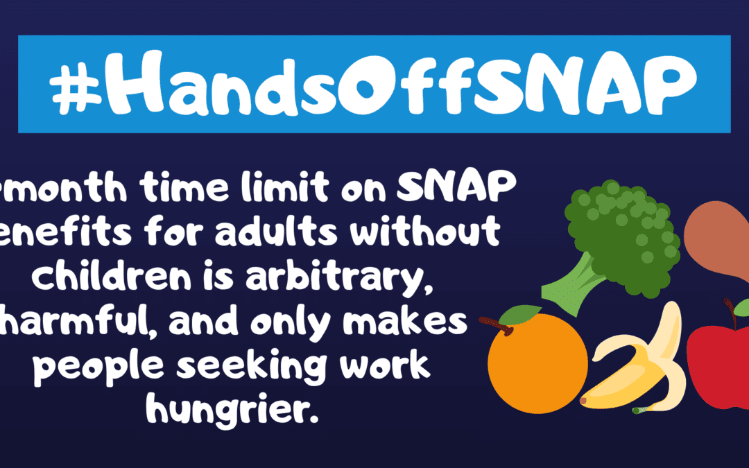 Advocacy Alert: Support SNAP solution