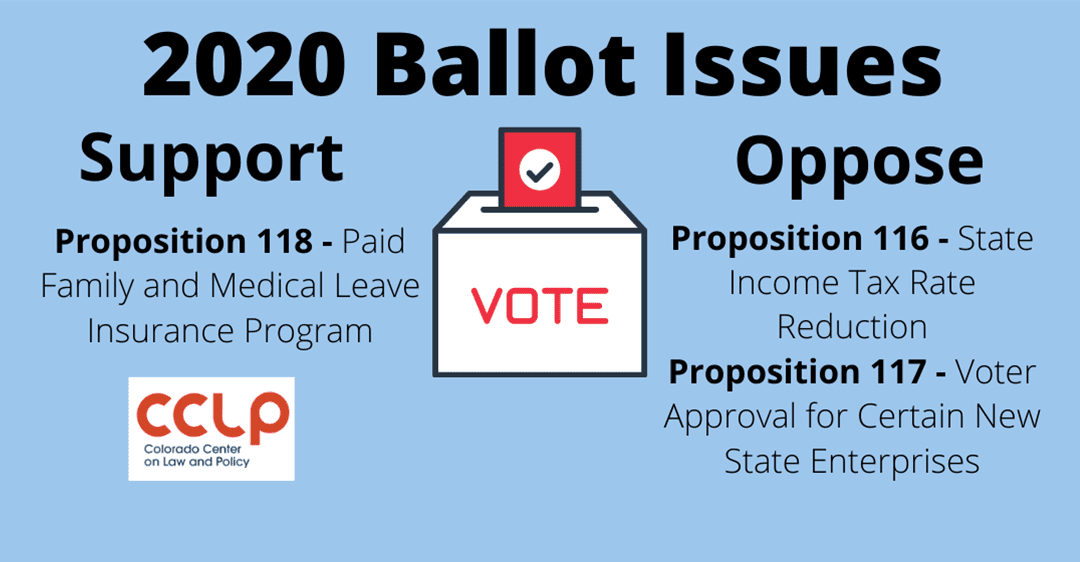 Why we support Proposition 118 and oppose 116 and 117