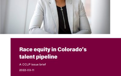Issue brief: Race equity in Colorado’s talent pipeline