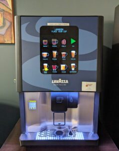 Lavazza Espresso Machine in CCLP offices