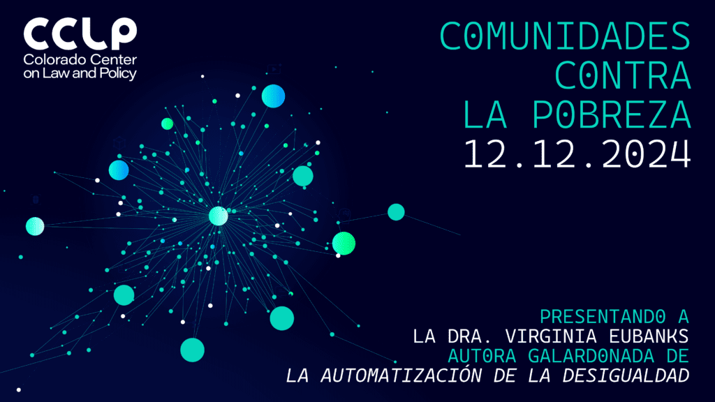 Communidades contra la Pobreza, 12-12-2024. Presentando a la Dra. Virginia Eubanks, autora galardonada de "La automatización de la desigualdad"